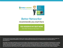 Tablet Screenshot of betternetworker.com